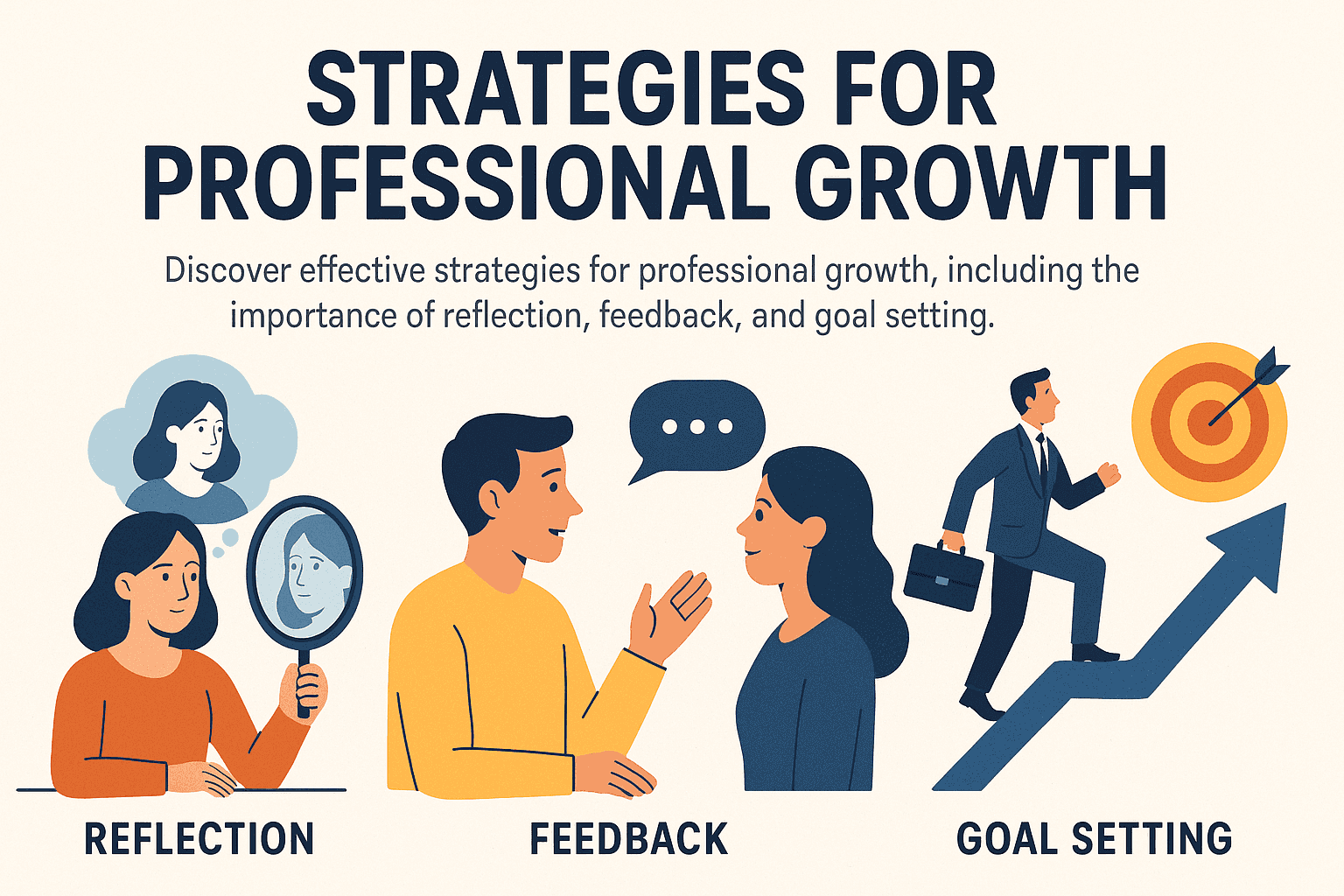 hero image explaining professional growth strategies